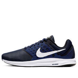 Кроссовки downshifter 7 низкие Nike, синий 852459-400 | dark blue/white
