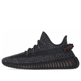 Кроссовки Boost 350 v2 Adidas Yeezy, черный fu9007 | black reflective/black