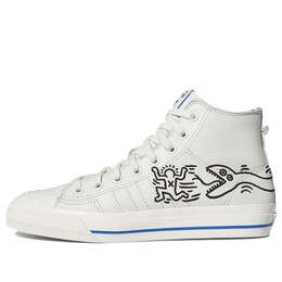 Кроссовки keith haring x nizza высокие rf Adidas, белый ee9297 | white