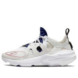 Кроссовки типа хуараче Nike, белый bq5102-100 | pure white/navy blue