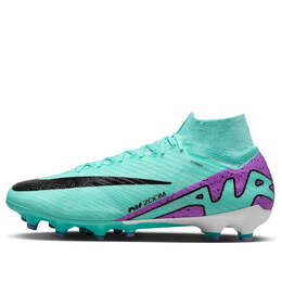 Кроссовки mercurial superfly 9 elite ag pro Nike, зеленый dj5165-300 | sapphire green/purple/black