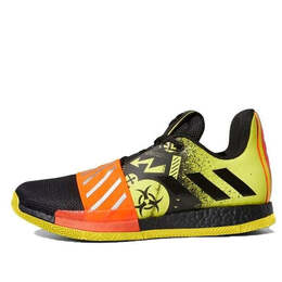 Кроссовки Harden Vol. 3 Adidas, черный fv2592 | black/yellow/red