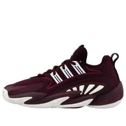 Кроссовки byw 2.0 Adidas Crazy, бордовый fv7102 | maroon/white