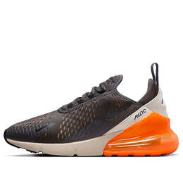 Кроссовки air max 270 Nike, серый ah8050-024 | thunder grey/desert sand/total orange