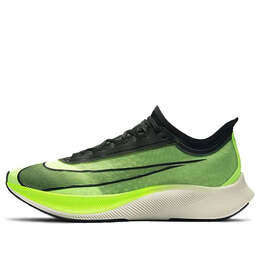 Кроссовки зум флай 3 Nike, зеленый at8240-300 | electric green/black-vapor green-phantom