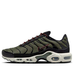 Кроссовки air max plus Nike, зеленый fb9722-300 | olive green/black/cream white