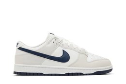 Nike Кроссовки Dunk Low, цвет White Midnight Navy dv0831 111 | white midnight navy