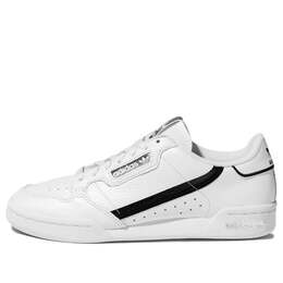Кроссовки оригинальные континентальные 80 Adidas, белый fz0032 | white/black