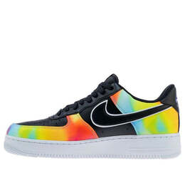 Кроссовки air force 1 низкие Nike, черный ck0840-001 | black/multi-color