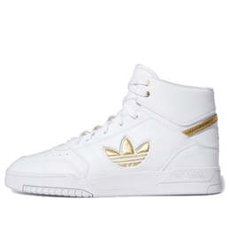 Кроссовки drop step xl Adidas, белый fw2040 | white/gold