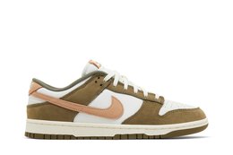 Nike Кроссовки Dunk Low Premium, цвет Medium Olive Hemp fq8250 200 | medium olive hemp