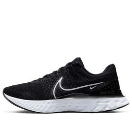 Кроссовки react infinity run flyknit 3 Nike, черный dh5392-001 | black/white