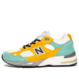 Кроссовки sneakersnstuff x 991 сделано в англии New Balance, желтый m991sns | yellow/blue/white
