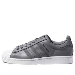 Кроссовки оригинальные superstar velcro ретро повседневная обувь унисекс Adidas, серый fx7766 | gray