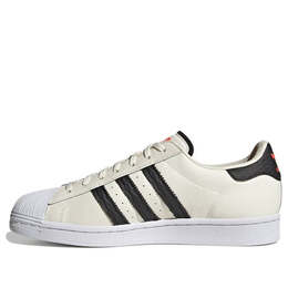 Кроссовки оригинальные суперзвезды обувь Adidas, белый fu9530 | white/black/orange
