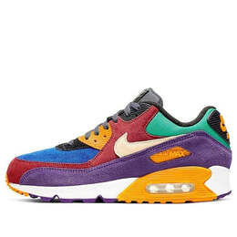 Кроссовки air max 90 Nike, красный cd0917-600 | red/green/purple/yellow/white