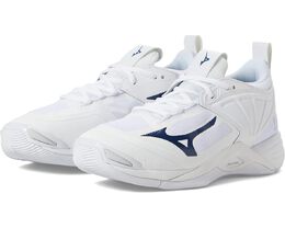 Кроссовки Mizuno Wave Momentum 2, цвет White/Navy 9511713 | white/navy