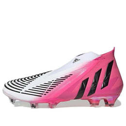 Кроссовки Predator Edge LZ FG Adidas, белый gx3904 | white/black/pink