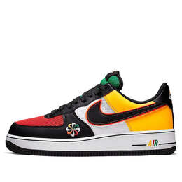 Кроссовки air force 1 низкие Nike, красный ck9282-100 | yellowred