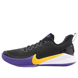 Кроссовки мамба фокус Nike, черный aj5899-005 | black/amarillo-field purple-white