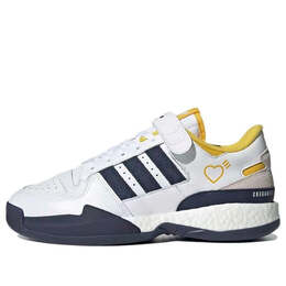Кроссовки сделаны человеком x форум низкий Adidas, белый s42975 | white/blue/yellow