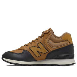 Кроссовки 574 series mid tops коричневые New Balance, коричневый mh574xb1 | brown/black
