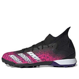 Кроссовки хищник фрик.3 тф Adidas, черный fw7517 | black/pink
