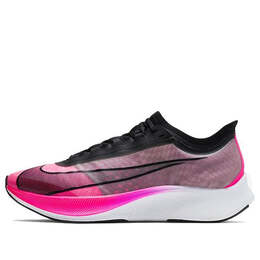 Кроссовки зум флай 3 Nike, розовый at8240-600 | pink blast/black-atmosphere grey-white