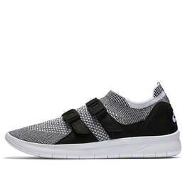 Кроссовки air sock racer ultra flyknit Nike, черный 896447-002 | black/white