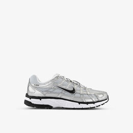 Низкие кроссовки P-6000 из сетки и кожи Nike, черный r04119146 | white silver black