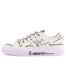 Кроссовки nizza rf Adidas, белый gv9798 | white/black