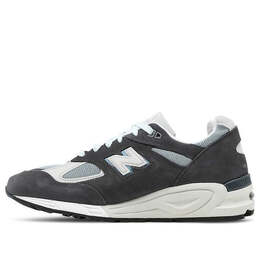 Кроссовки x kith 990v2 сделано в сша New Balance, серый m990kt2 | grey/white/black/blue