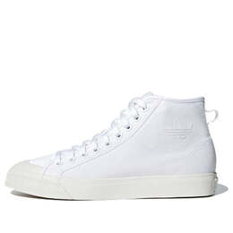 Кроссовки nizza высокие Adidas, белый b41643 | white