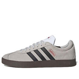 Кроссовки vl court Adidas, серый hq1802 | grey one/core black/better scarlet