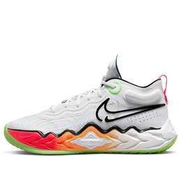 Кроссовки air zoom gt run ep Nike, белый dx4110-101 | white/pink/green