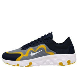 Кроссовки renew lucent Nike, синий bq4235-400 | blue/yellow/gray