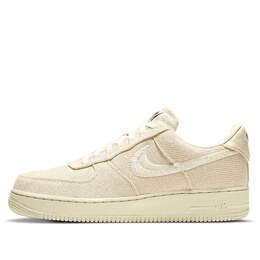 Кроссовки x stussy air force 1 low Nike, бежевый cz9084-200 | cream