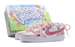 Женские кроссовки для скейтбординга Nike Court Borough, Pink bq5448-100(team57-女款粉色海狸) | 	 pink