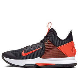 Кроссовки леброн свидетель 4 эп. Nike, черный cd0188-003 | black/team orange-metallic gold-white