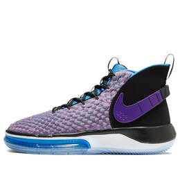 Кроссовки альфаданк Nike, черный bq5401-900 | black/purple/blue