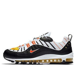 Кроссовки air max 98 Nike, черный 640744-016 | black/white/orange