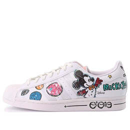 Кроссовки kasing lung x disney x superstar Adidas, белый gz8839 | white