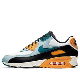 Кроссовки air max 90 essential Nike, синий aj1285-110 | blue/gold