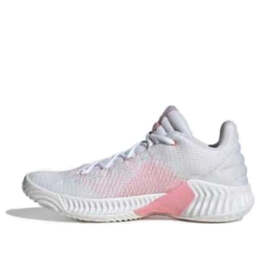 Кроссовки pro bounce 2018 низкие Adidas, серый ig4494 | grey/pink/white