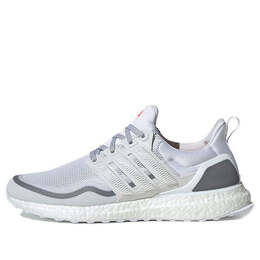Кроссовки ultraboost светоотражающие Adidas, серый eg8104 | gray/white
