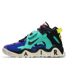 Кроссовки atmos x air barrage mid Nike, фиолетовый cu1928-304 | purple/green/blue