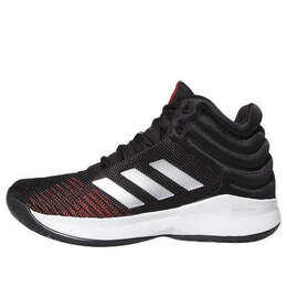 Кроссовки pro spark 2018 баскетбольные кроссовки Adidas, черный f99892 | core black / silver met. / scarlet