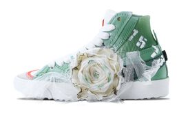 Кроссовки Blazer Skateboard унисекс средней высоты бежевого цвета Nike dd3111-100(team147-春和景明) | matcha