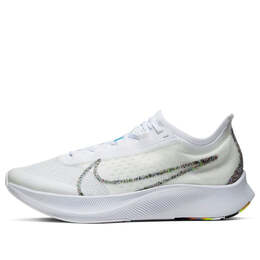 Кроссовки zoom fly 3 aw Nike, белый bv7778-100 | white