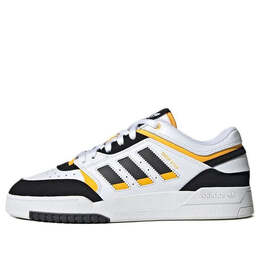 Кроссовки оригиналы drop step low Adidas, белый gw9727 | white/black/yellow
